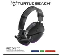 Casque Noir Turtle Beach Recon 70p Ps4/ps4 Pro