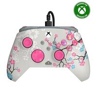 Turtle Beach Rematch Advanced Cherry Blossom Manette de jeu filaire - Licence Xbox Series XS, Xbox One et PC avec Phosphorescent, Boutons Programmables, Gâchettes, commandes audio et câble de 2.5 m