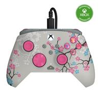Turtle Beach Rematch Advanced Cherry Blossom Manette de jeu filaire - Licence Xbox Series XS, Xbox One et PC avec Phosphorescent, Boutons Programmables, Gâchettes, commandes audio et câble de 2.5 m