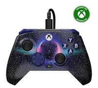Turtle Beach Rematch Advanced Dark Cosmos Manette de jeu filaire - Licence Xbox Series XS, Xbox One et PC avec Lenticulaire, multi-design, Boutons Programmables, Gâchettes et commandes audio