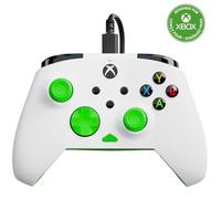 Turtle Beach Rematch Core blanc/vert - Manette de jeu filaire - Licence Xbox Series XS, Xbox One et PC - touches audio, moteurs de vibration et gâchettes d'impulsion, câble de 3 m