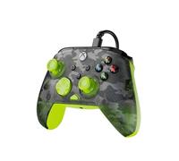Manette de jeu - Xbox Series X|S, Xbox One et PC - Rematch Core - RGB - Filaire - Camouflage Noir / Jaune - TURTLE BEACH