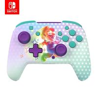 Turtle Beach Rematch Invincible Mario manette sans fil avec brille dans le noir et sous licence officielle Nintendo - Bouton C indisponible