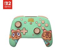 Turtle Beach Rematch Manette de jeu sans fil pour Nintendo Switch 2 | Animal Crossing: Timmy & Tommy - Nintendo Switch 2 et Switch avec sticks TMR, RGB personnalisable et batterie rechargeable
