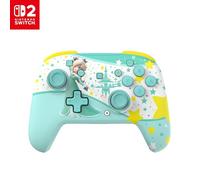 Turtle Beach Rematch, manette sans fil : Rosalina, Nintendo Switch 2 | Nintendo Switch OLED, TMR, batterie 40 h rechargeable, 2 boutons arrière programmables, commandes de mouvement, Rosalina