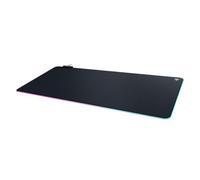 Turtle Beach Tapis de souris Sense AIMO XXL – surface textile, base antidérapante, RGB AIMO, noir
