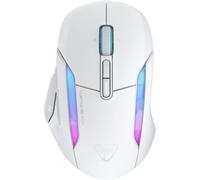 Turtle Beach Souris gaming Kone II Air – Sans fil RGB, ergonomique, 350 h, 26 000 DPI, blanc