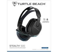 Turtle Beach Stealth 500 Noir PlayStation Casque Gaming sans Fil w/ 40hr Batterie et Bluetooth pour PS5, PS4, PC and Mobile