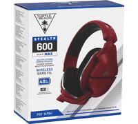 Turtle Beach Stealth 600 Gen 2 MAX Casque filaire et sans fil Bandeau Gaming USB Type-C Bluetooth Rouge (TBS-3172-02)