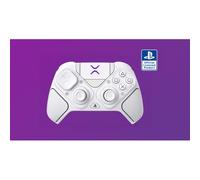 Turtle Beach Victrix Pro BFG Reloaded Blanc PlayStation Manette de gaming modulaire sans fil w/Bluetooth, module Fightpad et effet Hall pour PlayStation 5, PlayStation 4 et PC