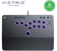 Turtle Beach Victrix Pro KO Leverless All Button Fight Stick, Officially Licensed for Xbox Series X|S, Xbox One, Windows 10/11 PC, Customizable eSports Tournament Ready Controller, Gray