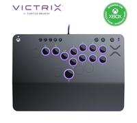 Turtle Beach Victrix Pro KO Leverless All Button Fight Stick, Officially Licensed for Xbox Series X|S, Xbox One, Windows 10/11 PC, Customizable eSports Tournament Ready Controller, Gray