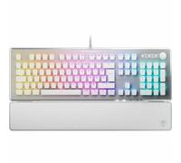 Turtle Beach Vulcan II Blanc - Clavier Gaming Mécanique Full-Size AZERTY - Switchs TITAN II RED - RGB AIMO