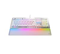 Turtle Beach Clavier PC Vulcan II Max – Optique mécanique, RVB personnalisable, Titan II – Blanc
