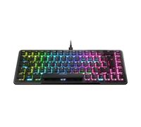 Turtle Beach Vulcan II Mini - 65% optisch-mechanische Gaming-Tastatur mit anpassbarer RGB-Beleuchtung, Tastenduplikator-Technologie, Aluminiumplatte, Schwarz