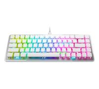 Turtle Beach Clavier gaming optique Vulcan II Mini 65 % RGB personnalisable Aluminium Blanc