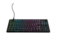 Turtle Beach Vulcan II TKL Noir RGB Clavier de Gaming PC mécanique avec Interrupteurs linéaires pré-lubrifiés échangeables à Chaud, éclairage RGB par Touche e molette de Volume. Dispotision FR AZERTY