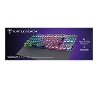 Turtle Beach Vulcan II TKL Pro - Clavier Gaming RGB mécanique magnétique, Commutateurs analogiques à Effet Hall, Design sans pavé numérique