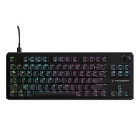 Turtle Beach Vulcan II TKL RGB Tenkeyless Clavier de jeu mécanique pour PC - Commutateurs linéaires remplaçables à chaud, éclairage RVB par touche, contrôle du volume, atténuation du bruit, SOCD