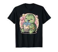 Turtle Boba Tea Bubble Tea Anime Kawaii T-Shirt