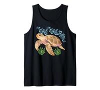 Turtle Colorful Turtle Outfit Homme Tortue Lover Turtle Sea Débardeur