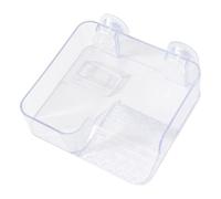 Turtle Dock - Adjustable Height Clear Terrace with Suction Cup Stability for Easy Climbing Ramp Function, Reptile Basking Dock for Aquarium Terrarium Tank Habitat, Strong Transparent