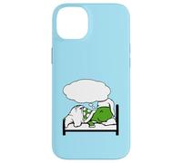 Turtle Dreaming Bonnet de Couchage à Bulles pour Une Bonne Nuit fatiguée Coque pour iPhone 14 Plus