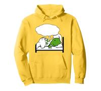 Turtle Dreaming Bonnet de Couchage à Bulles pour Une Bonne Nuit fatiguée Sweat à Capuche
