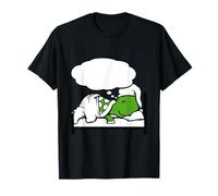 Turtle Dreaming Bonnet de couchage à bulles pour une bonne nuit fatiguée T-Shirt