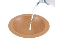 Turtle Food Bowl, bol d'eau pour tortues - Bol d'alimentation pour reptiles | Piscine de bain, accessoires d'habitat pour amphibiens, fournitures pour animaux de compagnie pour gecko serpent dragon