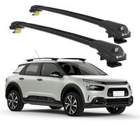 TURTLE Galerie de toit AIR-1 CITROEN C4 CACTUS 2014 - 2024 , Noir
