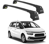 TURTLE Galerie de toit AIR-1 CITROEN C4 GRAND PICASSO 2014 - 2024 , Noir
