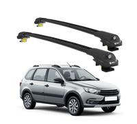 TURTLE Galerie de toit AIR-1 LADA GRANTA CROSS 2020 - 2024 , Noir