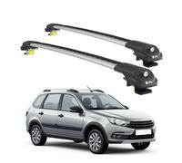 TURTLE Galerie de toit AIR-1 LADA GRANTA CROSS 2020 - 2024 , Silver