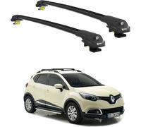 TURTLE Galerie de toit AIR-1 RENAULT CAPTUR J87 2013 - 2019 , Noir