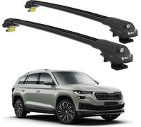TURTLE Galerie de toit AIR-1 SKODA KODIAQ NS7 2017 - 2024 , Noir