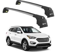 TURTLE Galerie de toit AIR-2 , Argent HYUNDAI SANTA FE DM 2013 - 2018 (SUV)