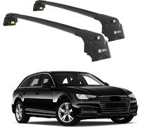 TURTLE Galerie de toit AIR-2 , Noir AUDI A4 AVANT (B9) 2016 - 2024 (ESTATE)