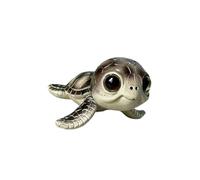 Turtle Garden Figurine - Weather Proof Statue for Outdoors | Collectible Miniature with Realistic Shape, Decorative Sculpture Piece, Charming Accent Ornament, Rare Present Idea for Porch Lawn Patio