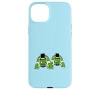 Turtle Gentlemen Team Monocle Lunettes 2 Amis Riches Coque pour iPhone 15 Plus