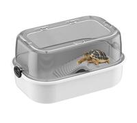 Turtle Habitat Kit - Kit de réservoir Turtle Habitat - Kit de aquatique visuelle | Multifonction, évacuation du sol, niveau de culture, fournitures pour animaux de compagnie pour le cancer du