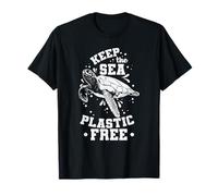 Turtle Keep The Sea sans Plastique T-Shirt