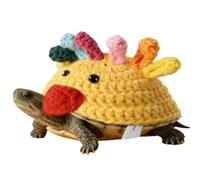Turtle Knitted Clothes - 6.5 Inch Warm Adjustable Turtles Costume | Knitting Sweater - for Tortoise Winter Daily Indoor Outdoor Aquarium Enclosure Home Pet Comfort.