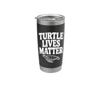 Turtle Lives Matter est un passionné de tortues drôle Gobelet isotherme en acier inoxydable double paroi