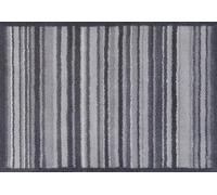 Turtle Mat Tapis de barrière d'intérieur super absorbant à rayures ardoise 60 x 85 cm