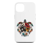 Turtle Medicine Wheel Spirit, Indiens d'Amérique Coque pour iPhone 13