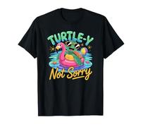 Turtle Not Sorry Turtle Cool Funny Cute Turtle Toddler T-Shirt