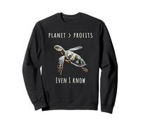 Turtle Planet Over Profits Sweatshirt