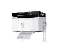 Turtle Planking Dock, Pet Turtle Tank Plateforme avec Couvercle, Terre Au Repos Reptile Et Cage en Boîtier Aquatique Terrapin pour L'observation dans Le Jardin De Patio Ou Le Restaurant, 7.87x5.51x5.