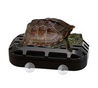 Turtle Poop Catcher Box - ABS 11x6x3cm | Suction Cup Quick Release Tank Waste Collector | Aquarium Cleaning Accessory For Turtle Fish Ponds Living Room Hôtel Restaurant Apartment Use By Adults